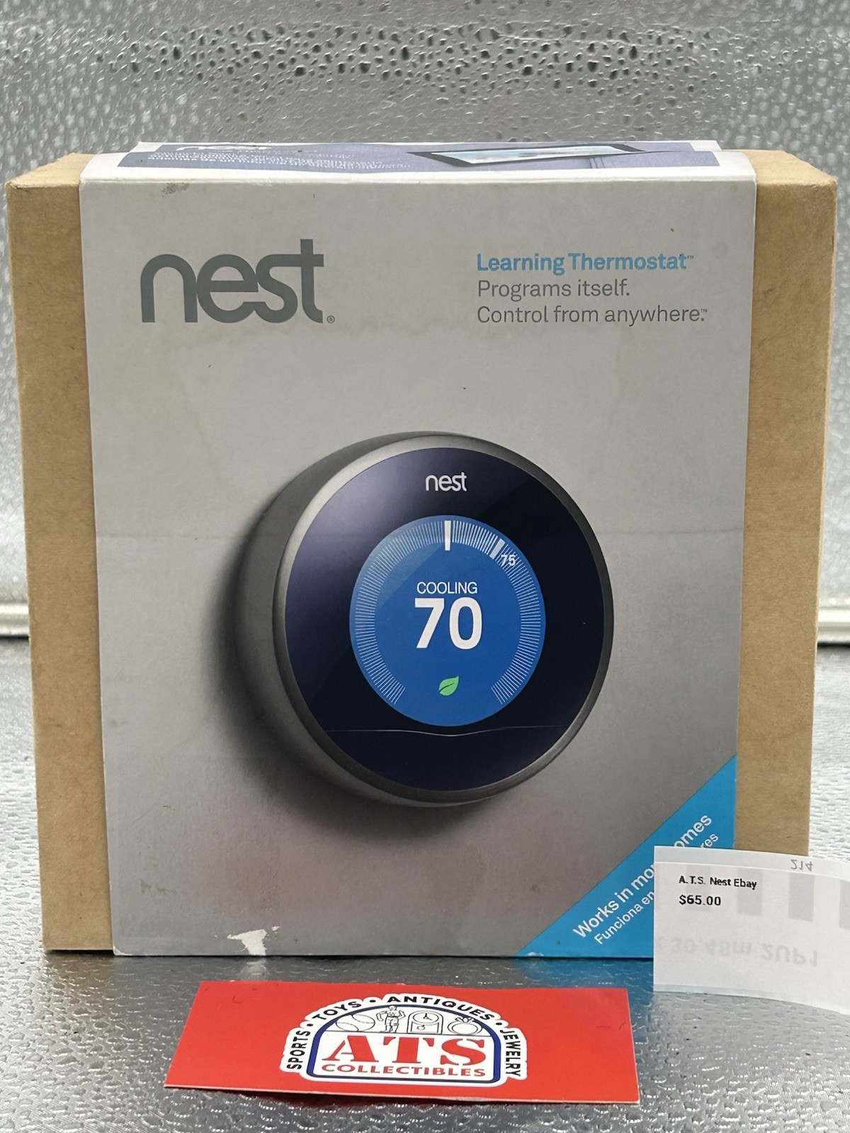 SALE Nest 2nd Generation Learning Silver Programmable Thermostat T200577 SALE