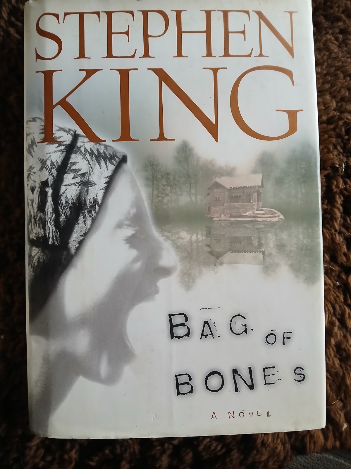 Vintage 1997 Stephen King Hardback Bag Of Bones Book Horror Novel Vintage 1997 Stephen King Hardback Bag Of Bones Book Horror Novel