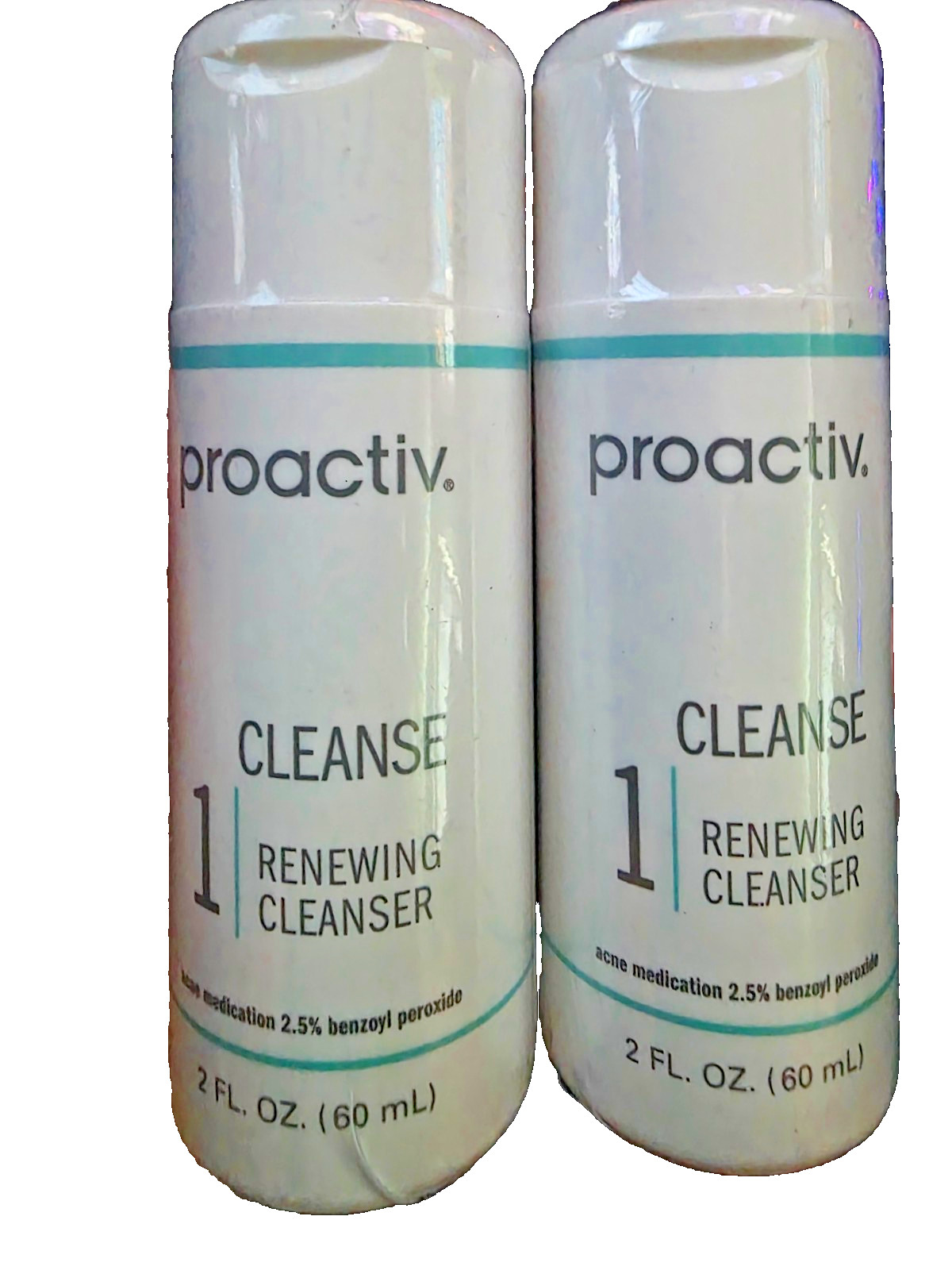 2 Pack - Proactiv Step 1 Cleanse Renewing Cleanser Acne Medication 2x2oz - 07/27
