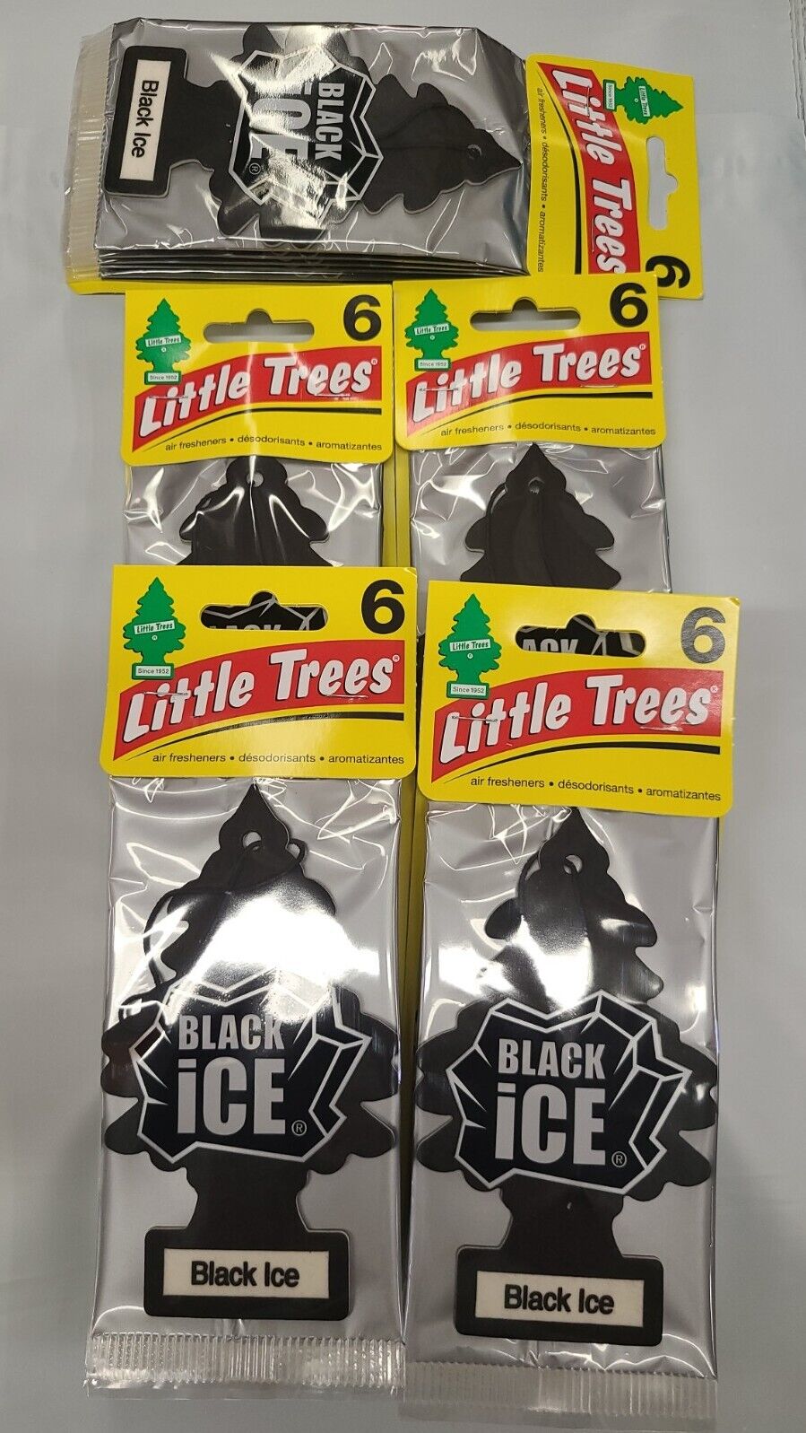 Black Ice  little trees 30 pack new 