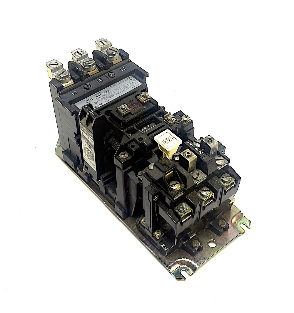 Allen Bradley 505-COD Size Reversing Starter w/120V Coil Allen Bradley 505-COD Size Reversing Starter w/120V Coil