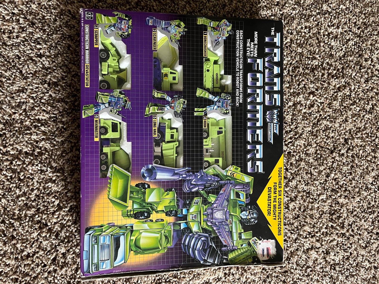 G1 1985 DEVASTATOR • COMPLETE • VINTAGE G1 TRANSFORMERS G1 1985 DEVASTATOR • COMPLETE • VINTAGE G1 TRANSFORMERS