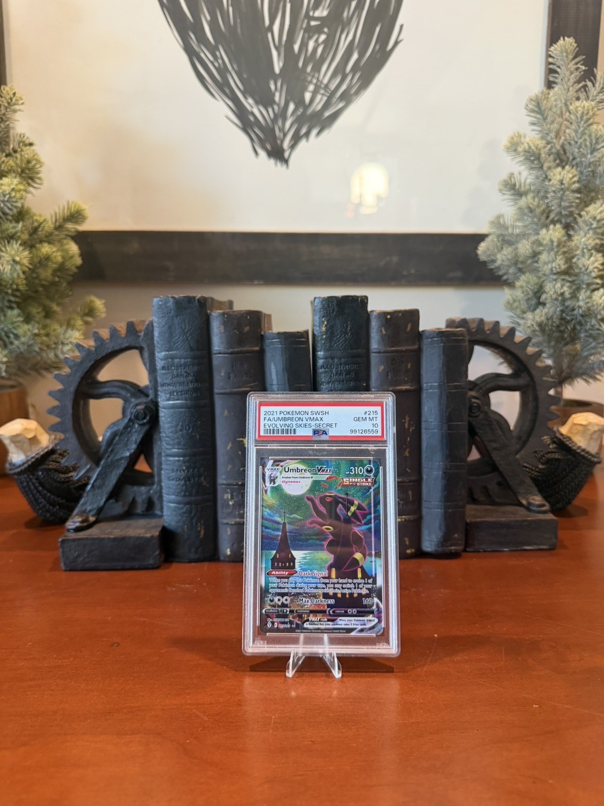 2021 POKEMON SWORD & SHIELD EVOLVING SKIES SECRET FULL ART/UMBREON VMAX PSA 10 2021 POKEMON SWORD & SHIELD EVOLVING SKIES SECRET FULL ART/UMBREON VMAX PSA 10