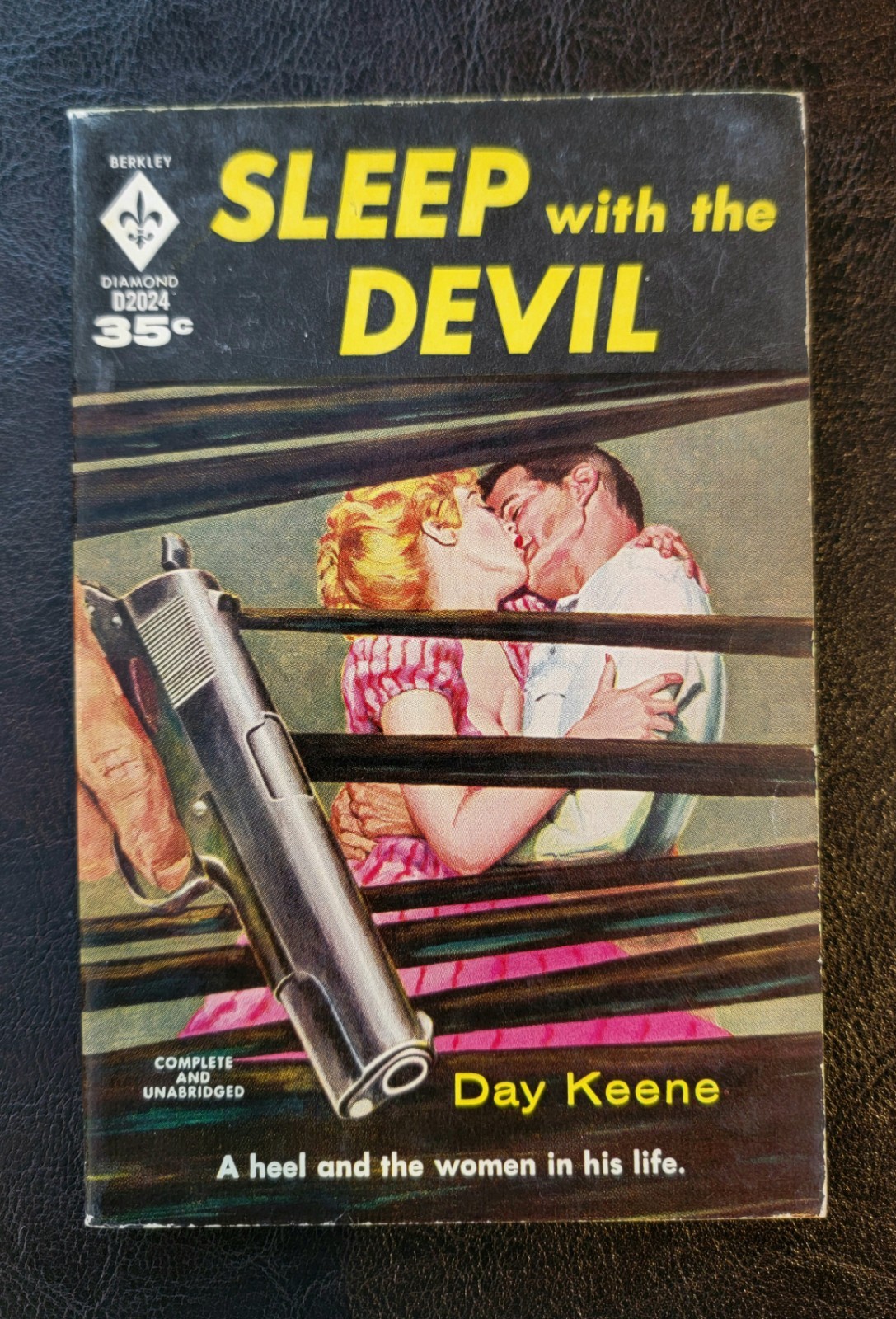 Sleep With The Devil Day Keene Berkley Book D2024 1960 Noir Pulp GGA NICE