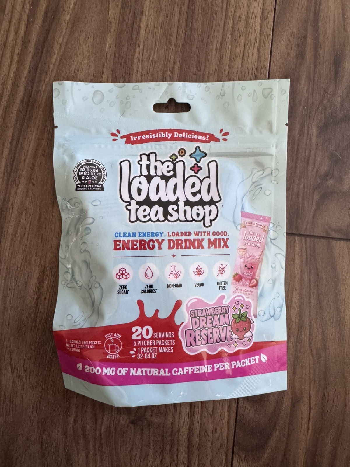 The Loaded Tea Shop, Costco Exclusive Strawberry Dream (5 pack) The Loaded Tea Shop, Costco Exclusive Strawberry Dream (5 pack)