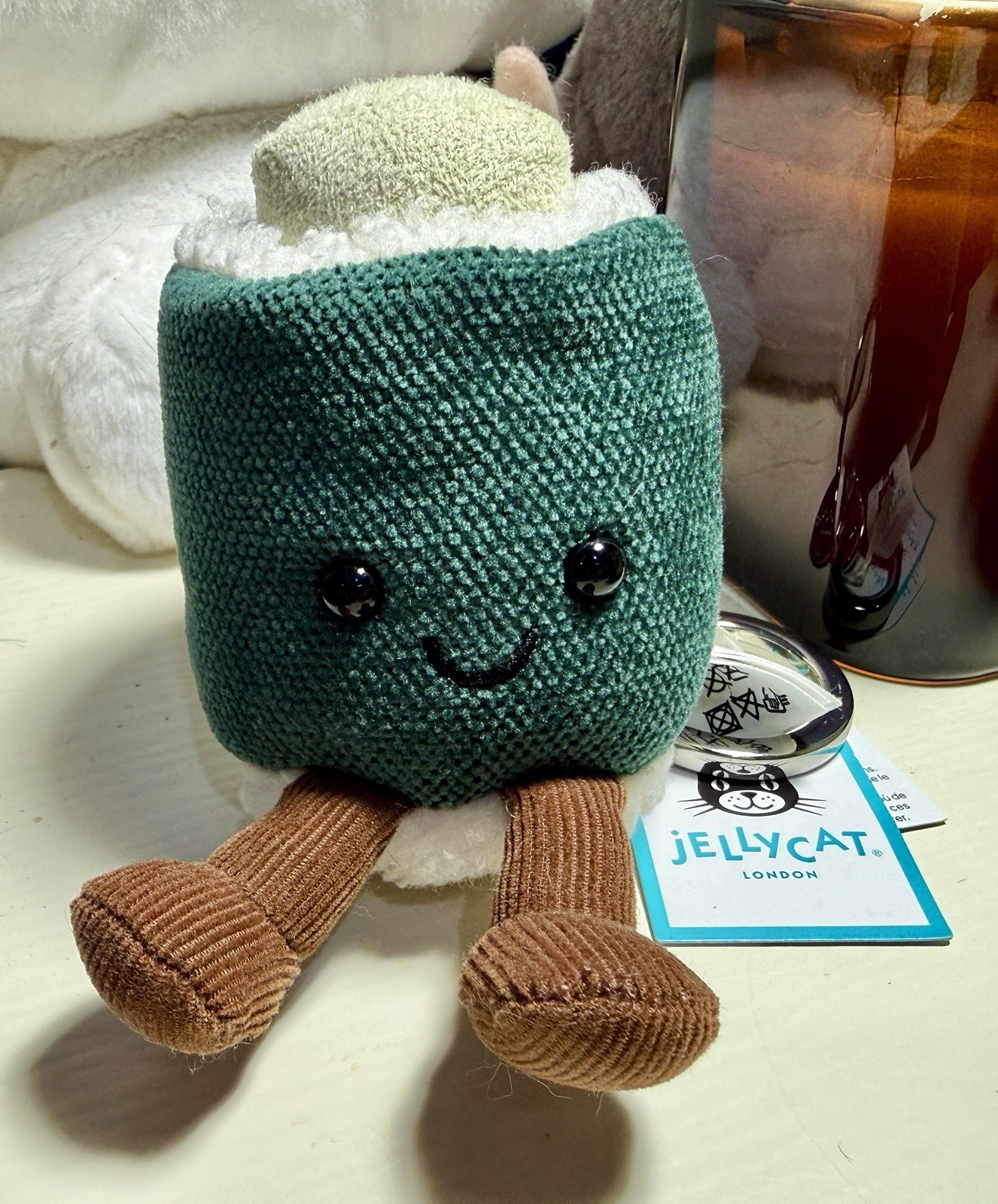 Jellycat Amusables Hosomaki Bag Charm NWT Jellycat Amusables Hosomaki Bag Charm NWT
