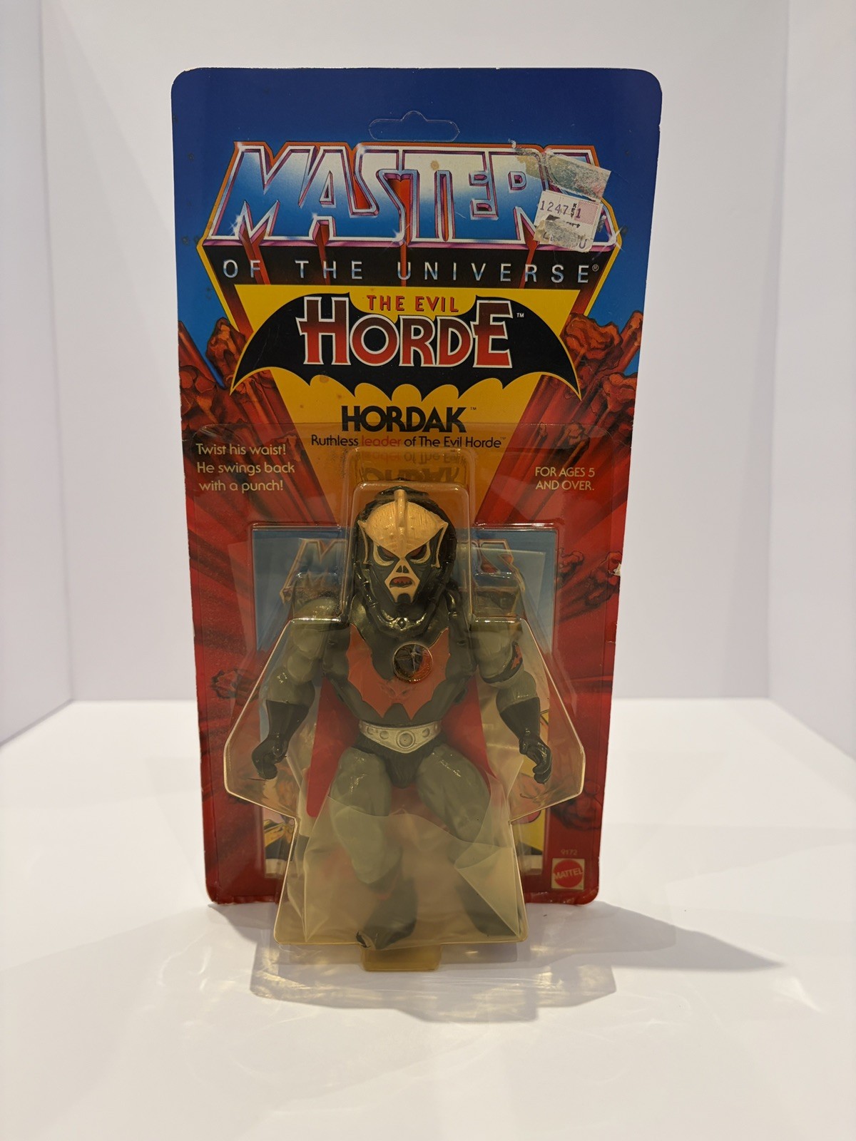 MOTU Masters of the Universe HORDAK 1984 Unpunched Vintage Figure Sealed MOTU Masters of the Universe HORDAK 1984 Unpunched Vintage Figure Sealed