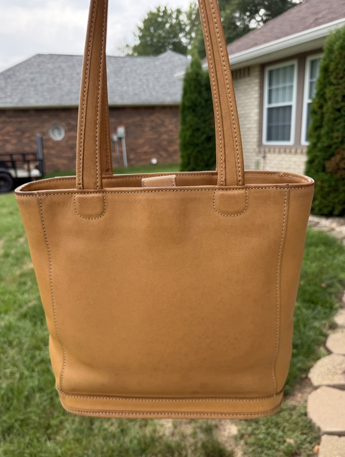 PROJECT Vintage coach Bleecker Bucket 9305