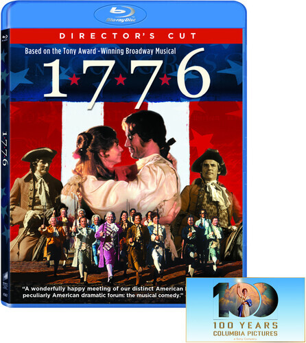 BLU-RAY 1776: Director\'s Cut (1972) NEW William Daniels 