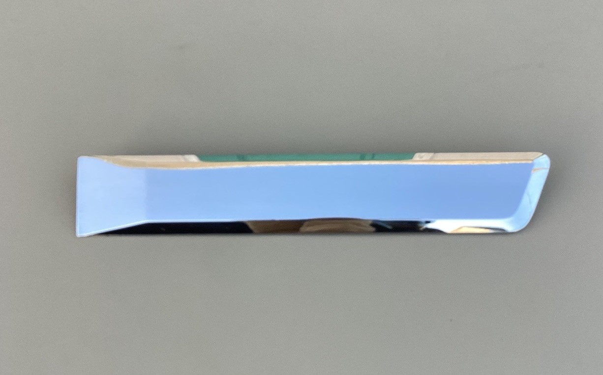 2008-2012 Jeep Liberty Driver Side Rear Exterior Door Trim Chrome OEM 2008-2012 Jeep Liberty Driver Side Rear Exterior Door Trim Chrome OEM