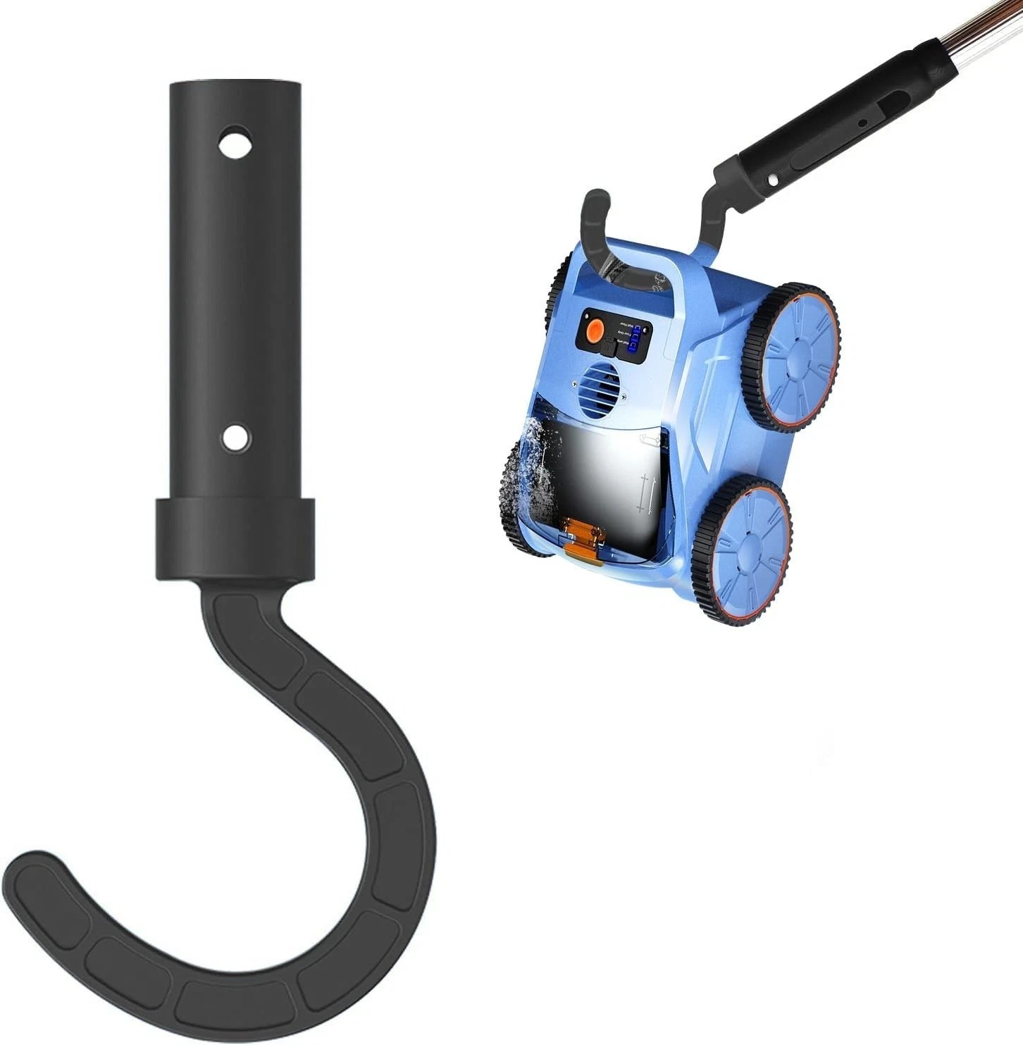 Universal Black Hook Seauto Pool Cleaner Accessory For All Robotic Pool Vacuum Universal Black Hook Seauto Pool Cleaner Accessory For All Robotic Pool Vacuum