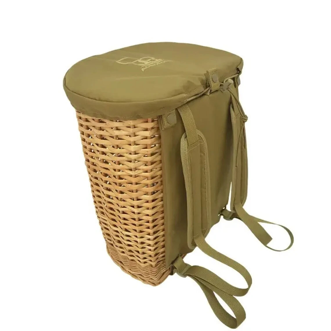 Foraging Basket Rucksack Backpack for Mushroom Picking Wicker Basket New