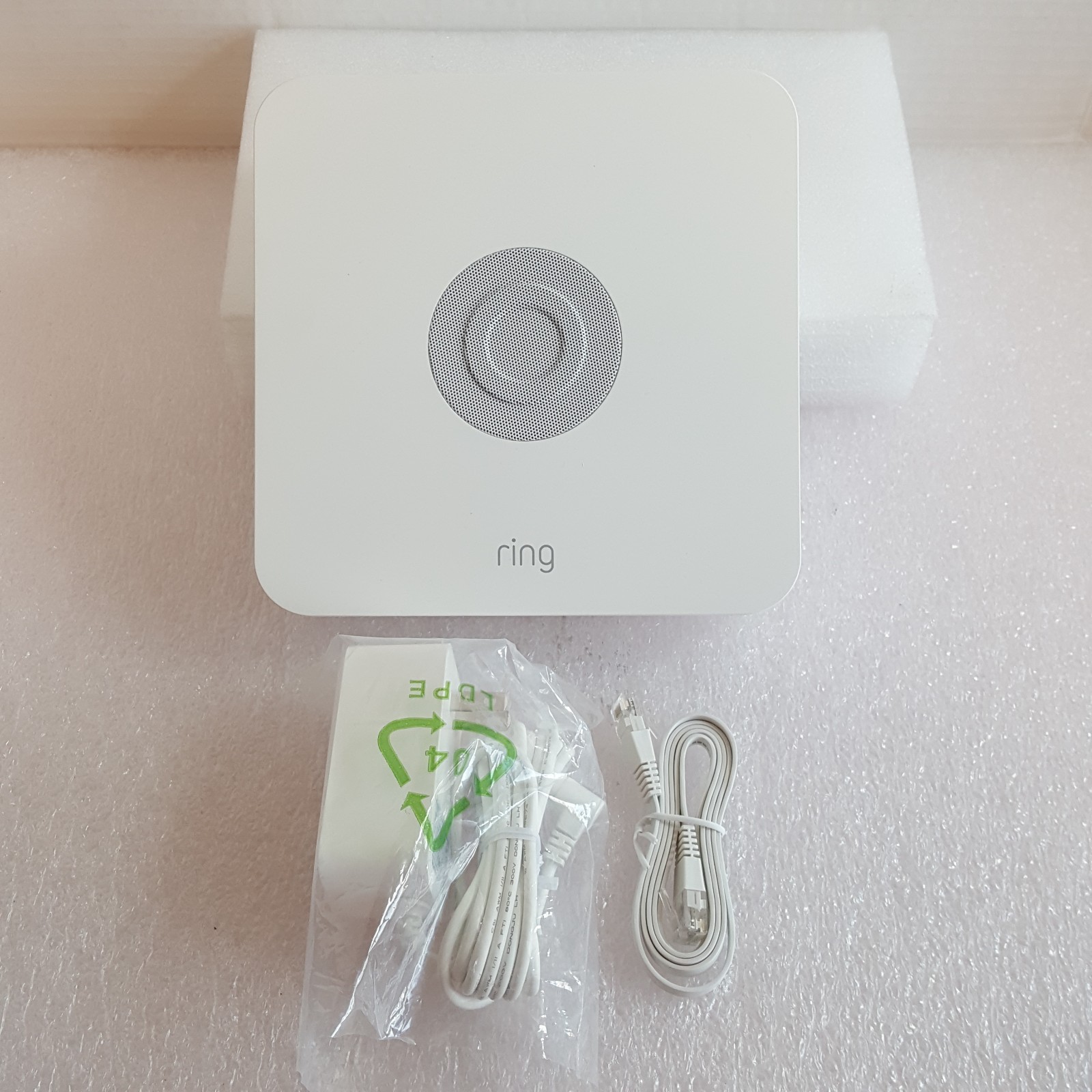 Ring Alarm Base Station US Z Wave+ 4HB1U9-0EN0 Gen 2 W/Power Cable WiFi-Indoor Ring Alarm Base Station US Z Wave+ 4HB1U9-0EN0 Gen 2 W/Power Cable WiFi-Indoor