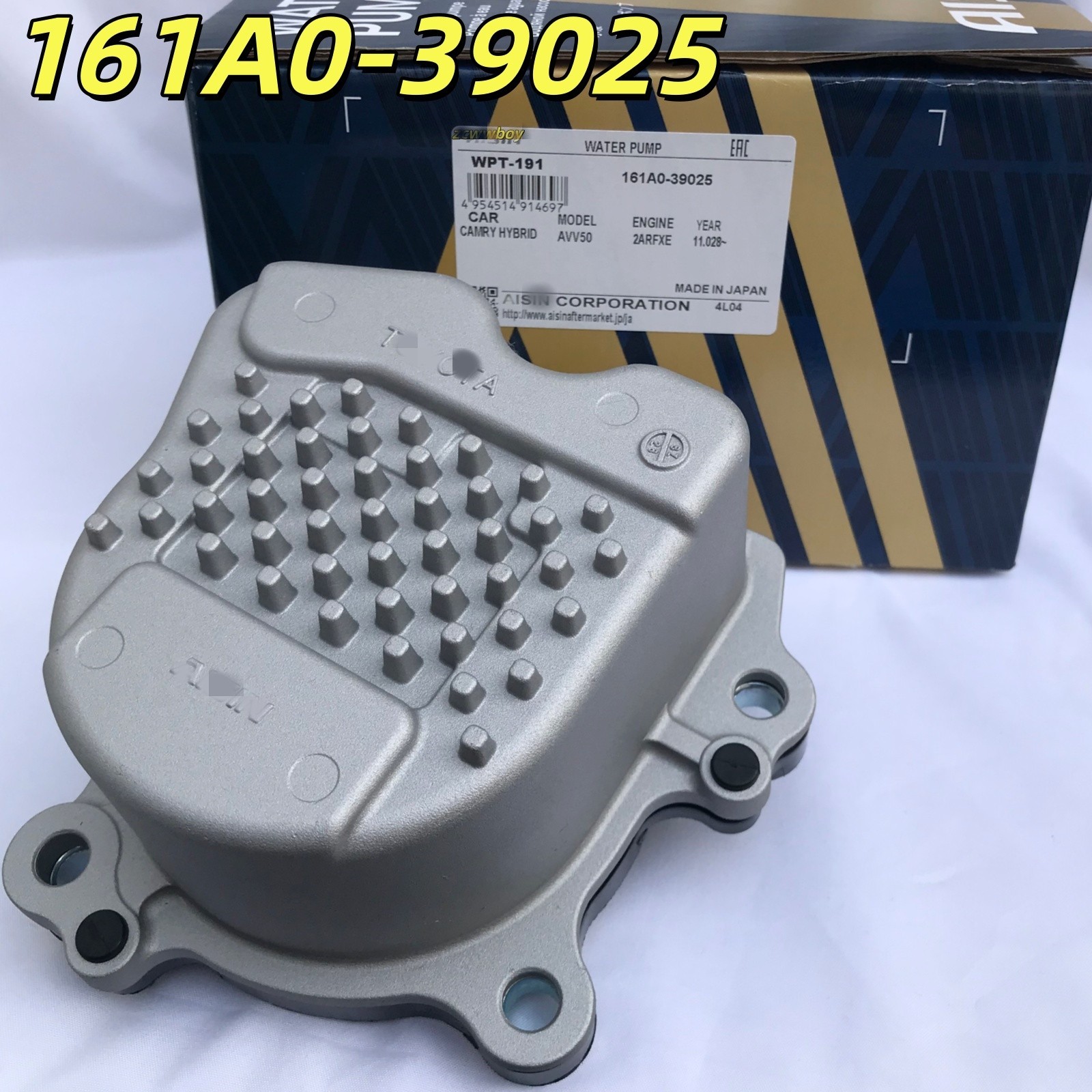 NEW 161A0-39025 For Camry Hybrid AVV50 Water pump AISIN
