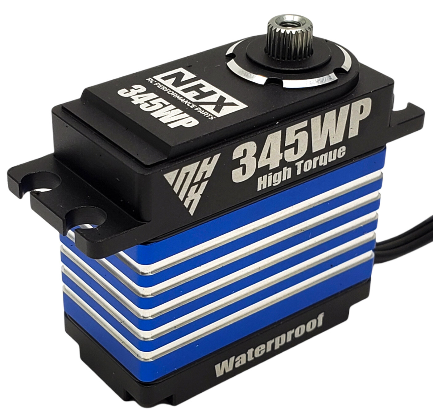 NHX RC 345WP High Torque IP67 Waterproof Digital Servo 345 oz Torque / .14 Speed NHX RC 345WP High Torque IP67 Waterproof Digital Servo 345 oz Torque / .14 Speed