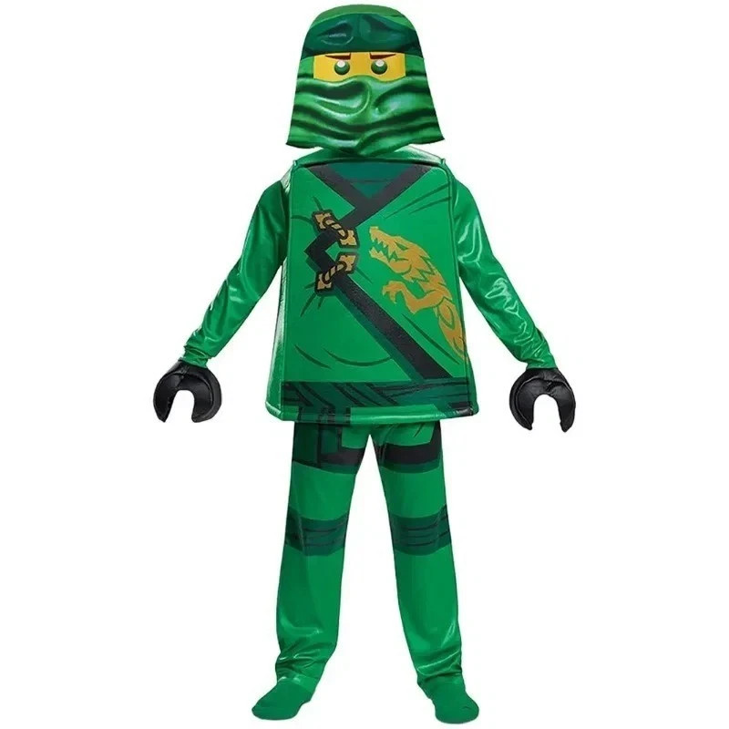 Lloyd Deluxe Lego Ninjago Ninja Toy Fancy Dress Up Halloween Child Costume Lloyd Deluxe Lego Ninjago Ninja Toy Fancy Dress Up Halloween Child Costume