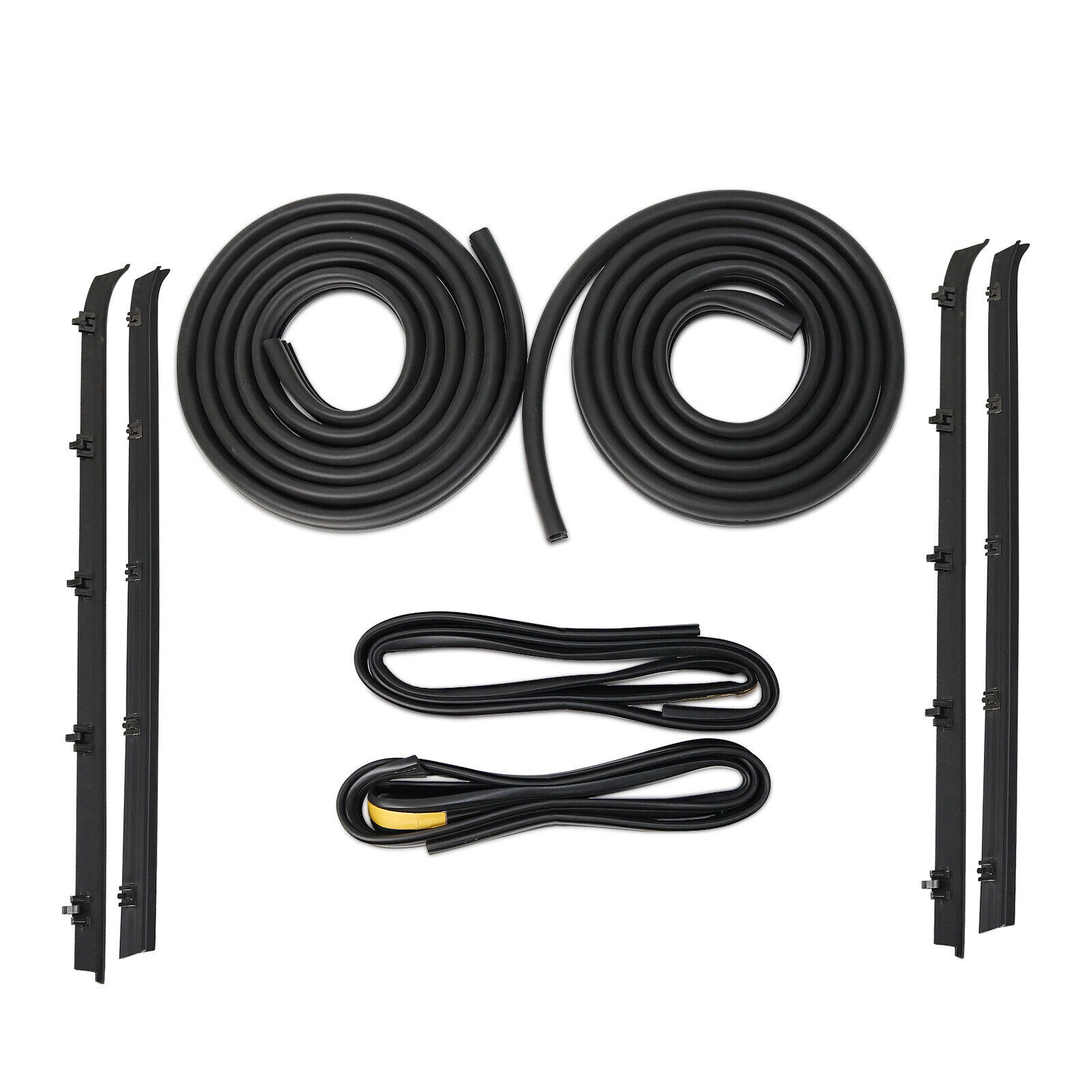 Complete Door Window Weatherstrip Seals Set Kit for 1981-1991 Chevy GMC C10 K10