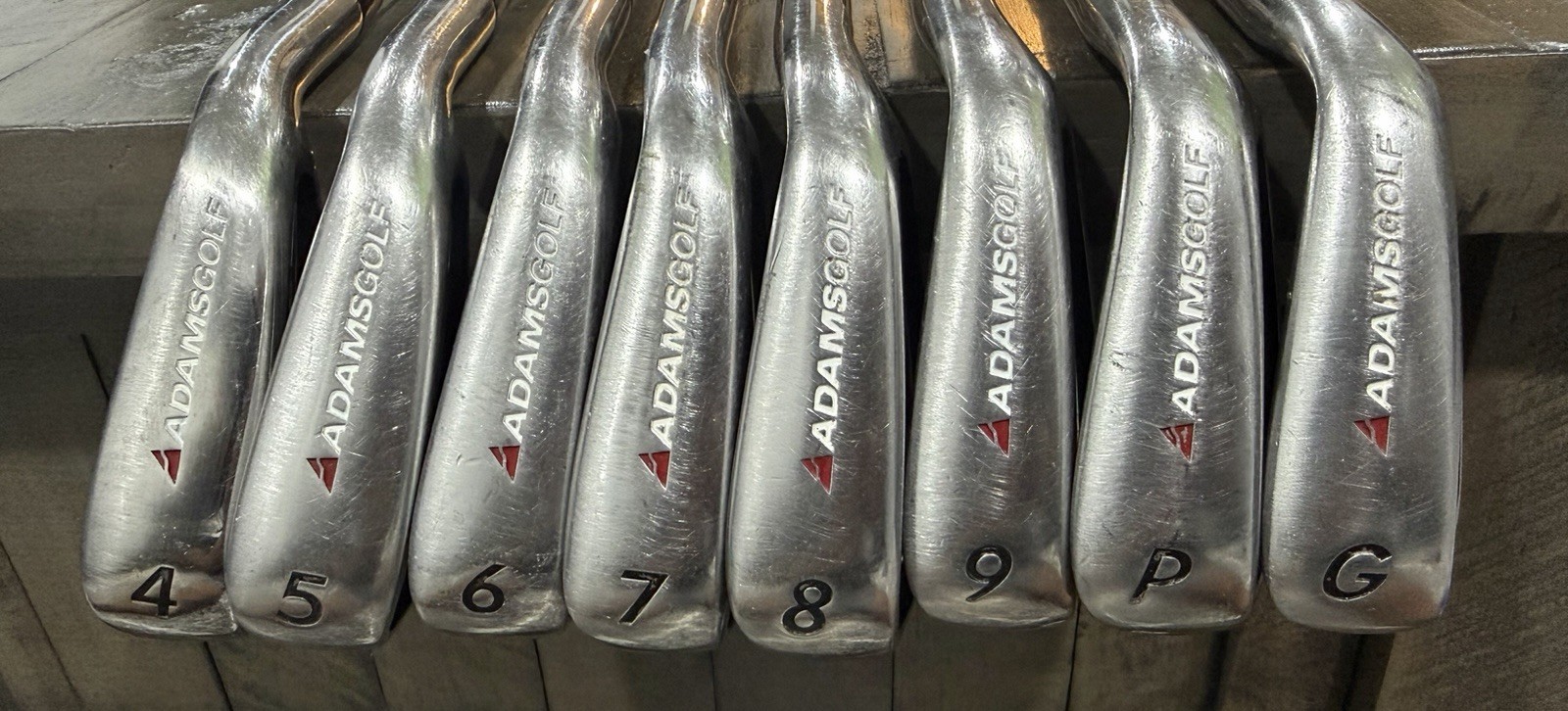 Adams Tight Lies Plus Iron Set 4-PW GW RH Light Flex 8 Clubs