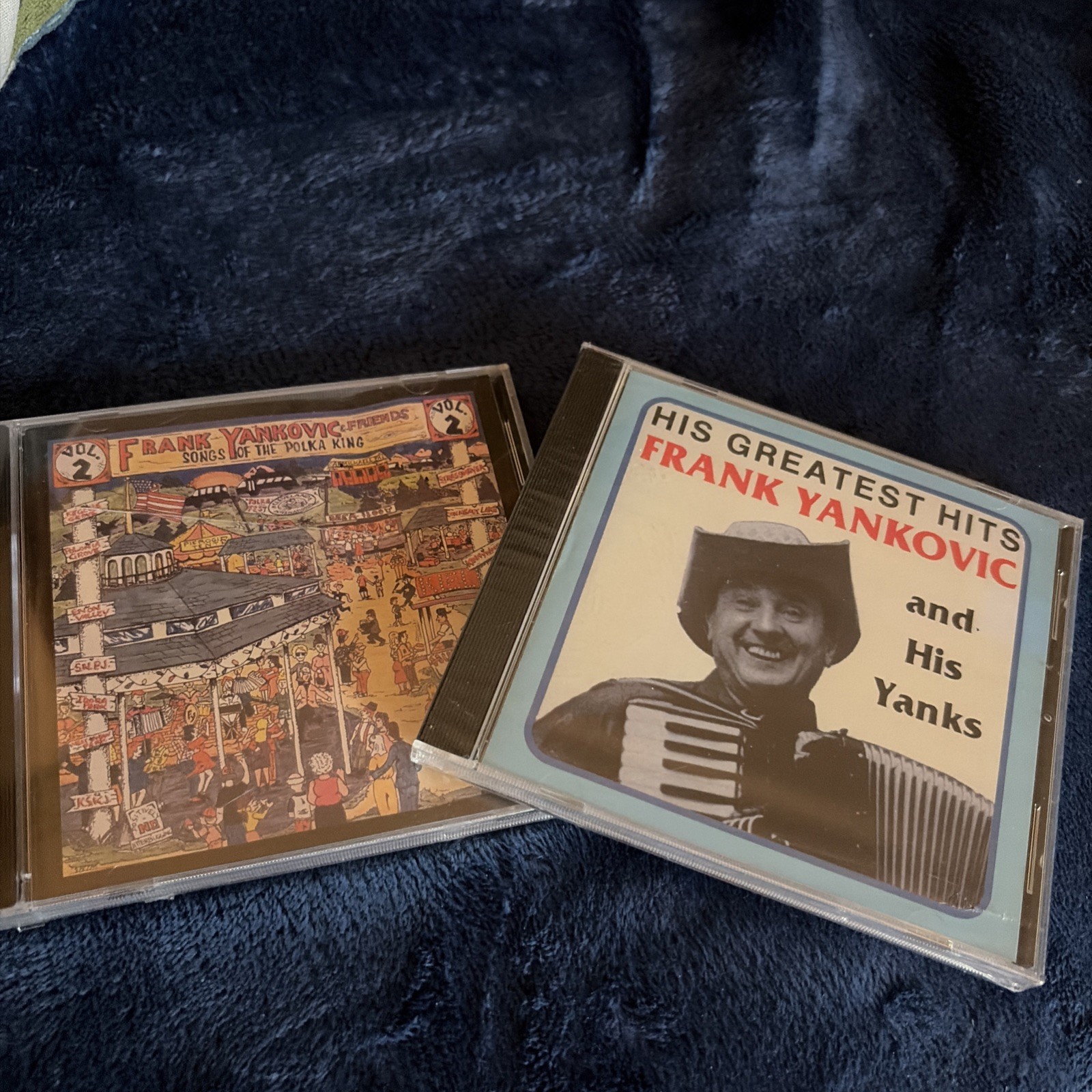 Frank Yankovic-Lot of 2 CDs-His Greatest Hits & Songs of the Polka King vol. 2 Frank Yankovic-Lot of 2 CDs-His Greatest Hits & Songs of the Polka King vol. 2