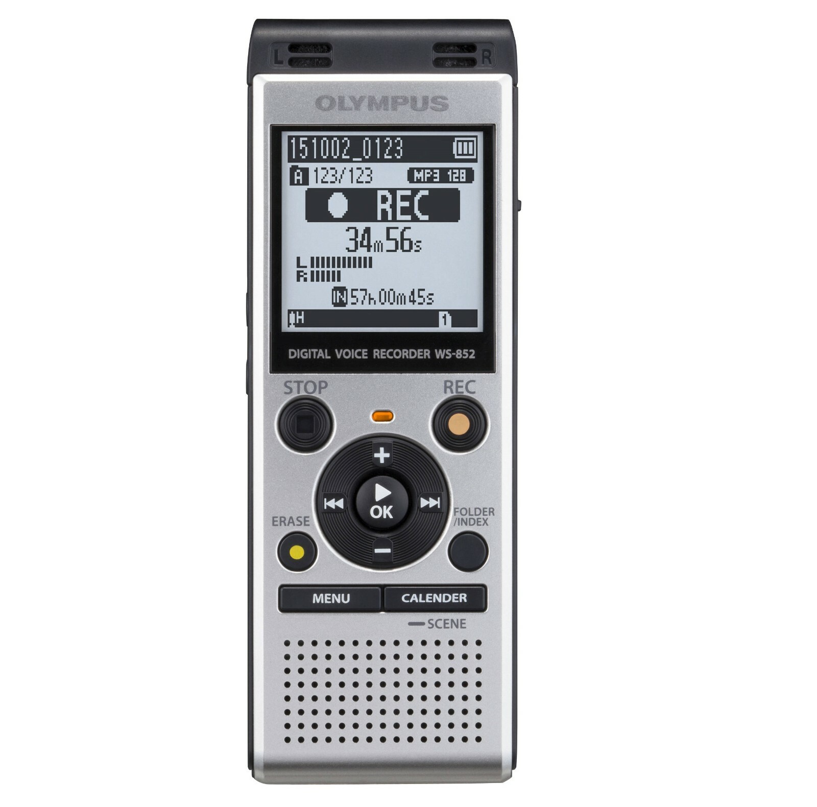 Olympus WS-852 4GB Multi-Functional Stereo Digital Voice Recorder