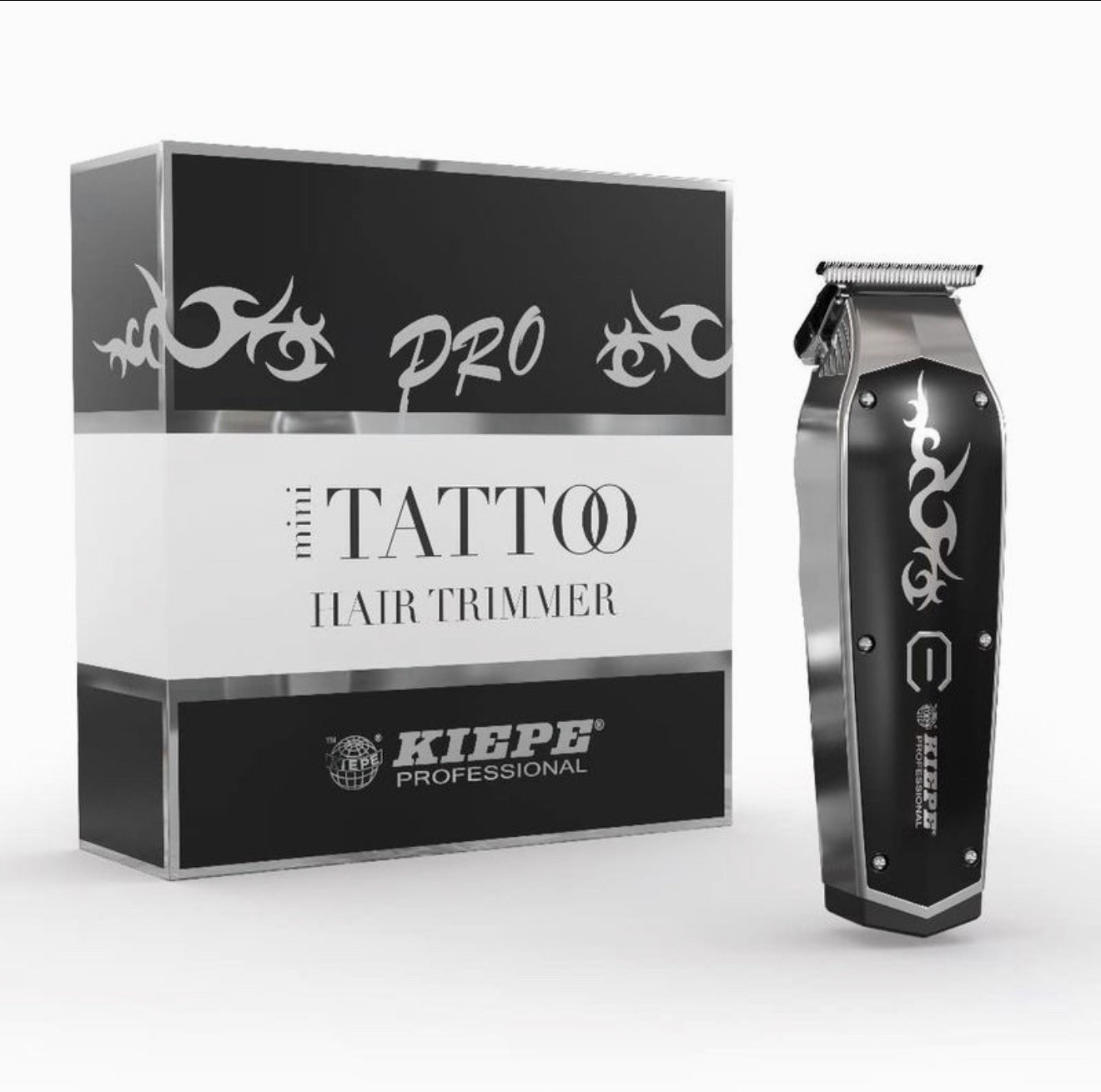 Kiepe Professional Tattoo Cordless Adjustable Hair Clipper Black Guards #1-5