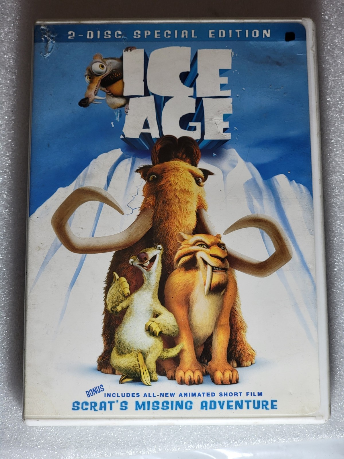 Ice Age (DVD, 2002, 2-Disc Special Edition) Animated Movie
