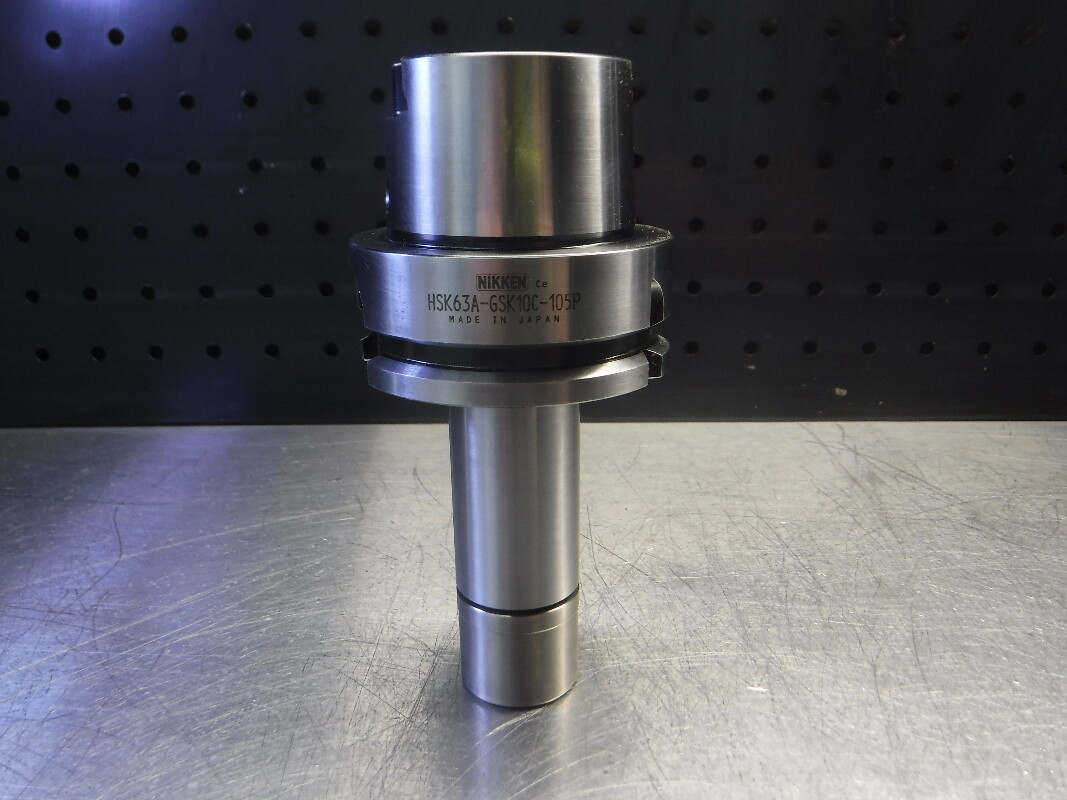Nikken HSK63A GSK10 Collet Chuck 105mm Pro HSK63A-GSK10C-105P (LOC1252B) Nikken HSK63A GSK10 Collet Chuck 105mm Pro HSK63A-GSK10C-105P (LOC1252B)