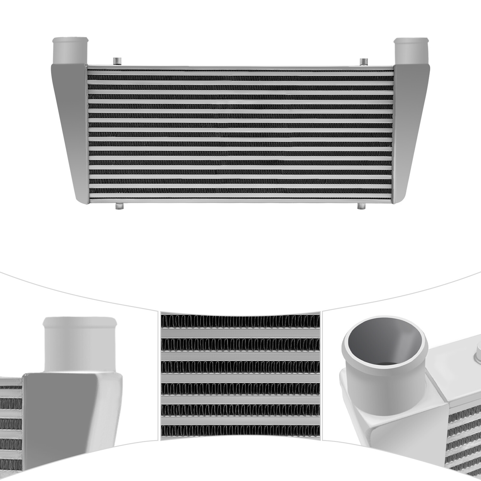 Universal Full Aluminum Top Feed Turbo Front Mount Intercooler Car Intercooler
