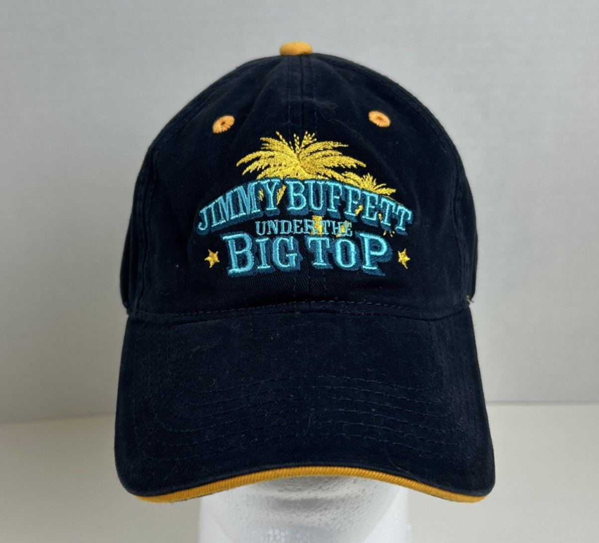 Jimmy Buffett Under the Big Top 2010 Tour Baseball Hat Cap Jimmy Buffett Under the Big Top 2010 Tour Baseball Hat Cap