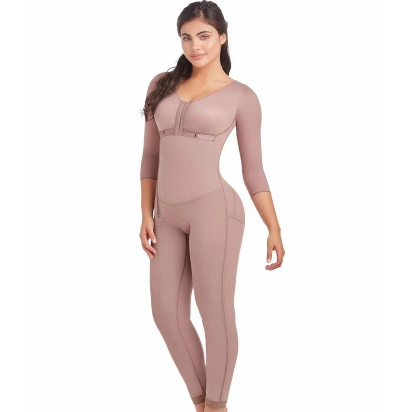 Faja Colombiana Full Body Shaper Shapewear Long Sleeve Post Partum or Surgery
