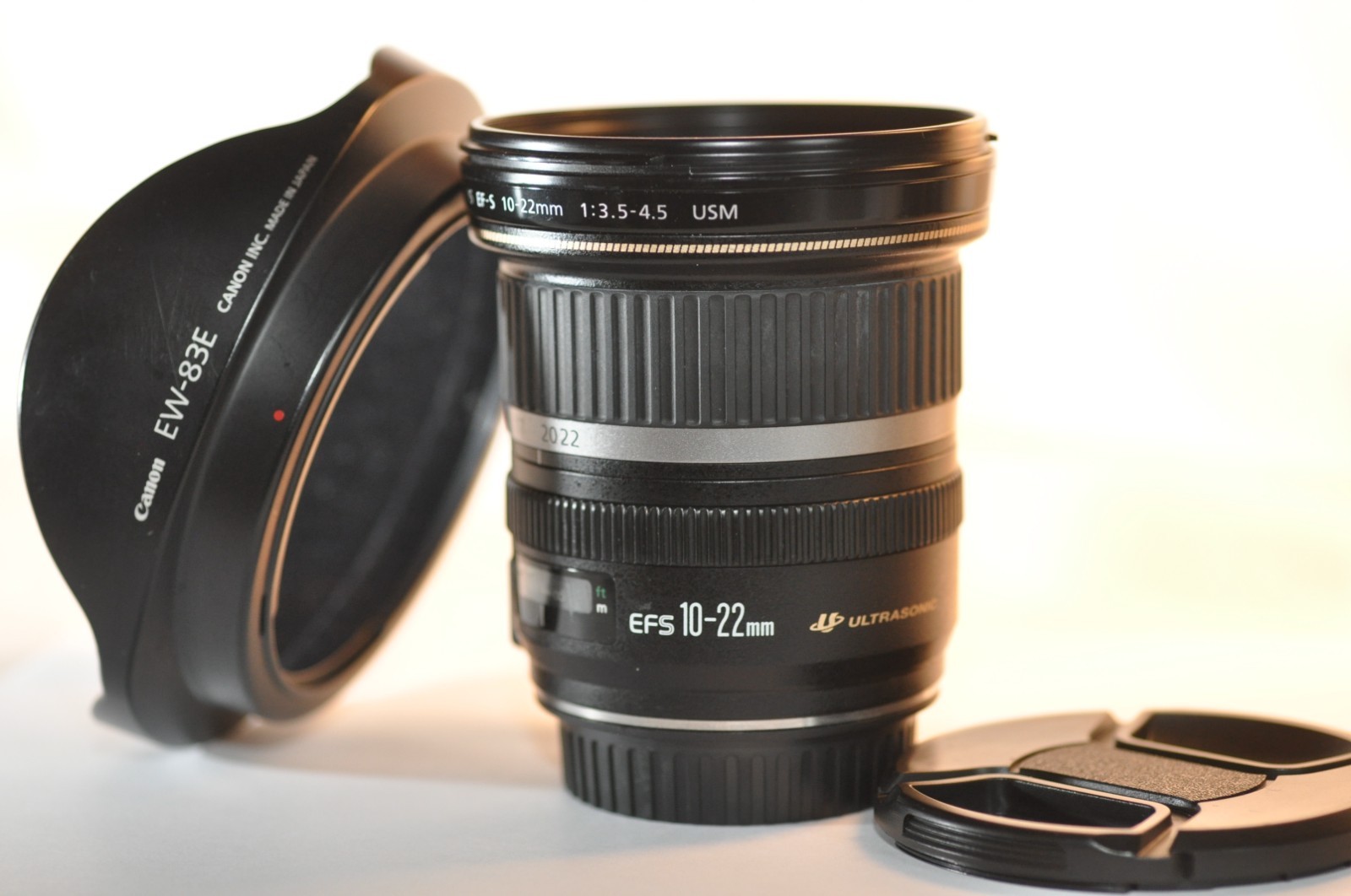 Canon EF-S 10-22mm f/3.5-4.5 NICE CLEAN lens for EOS Rebel T8 T7 80D 90D 70D 7D