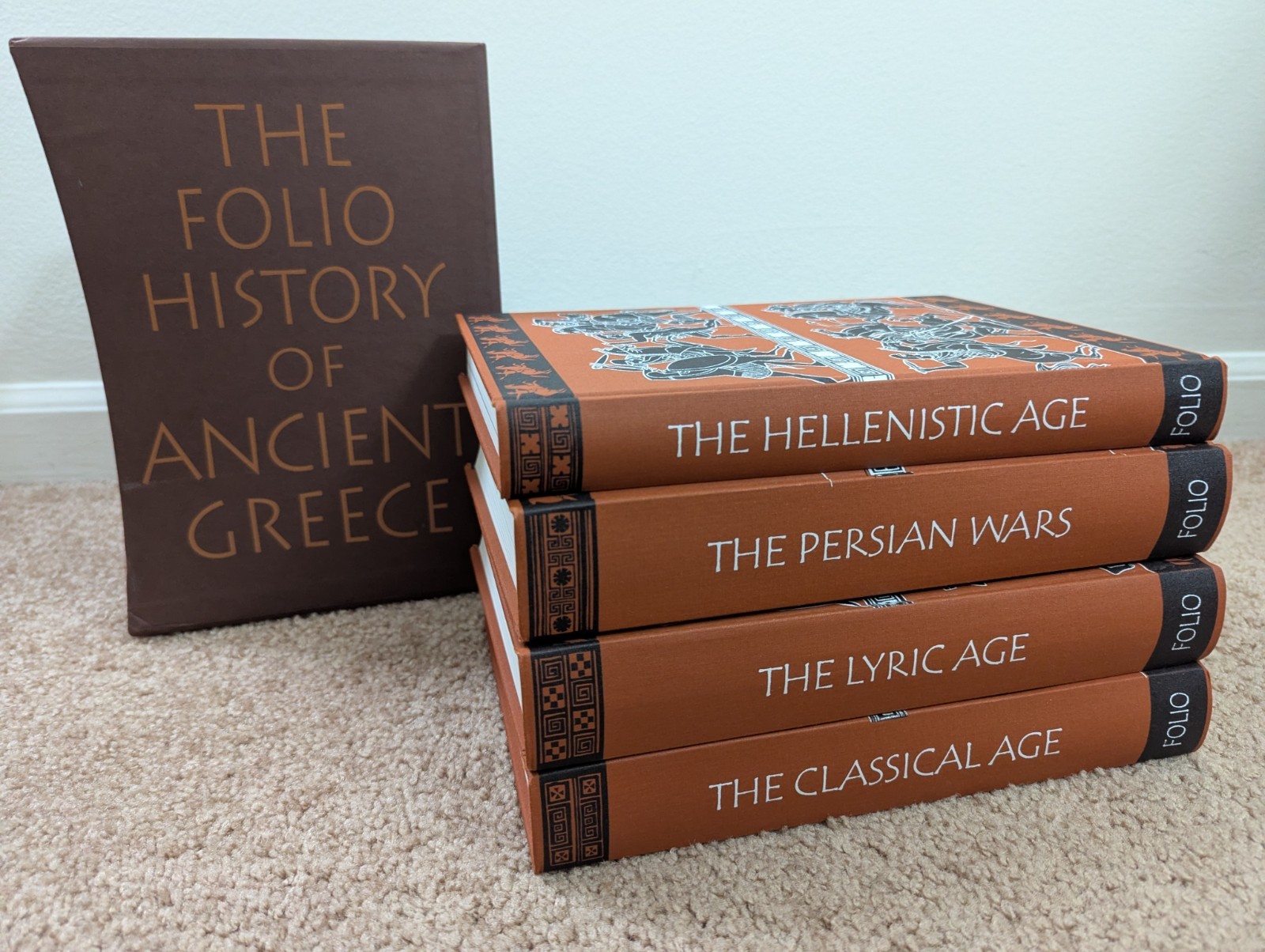 The Folio History of Ancient Greece: Four Volumes by Folio Society (2002) The Folio History of Ancient Greece: Four Volumes by Folio Society (2002)