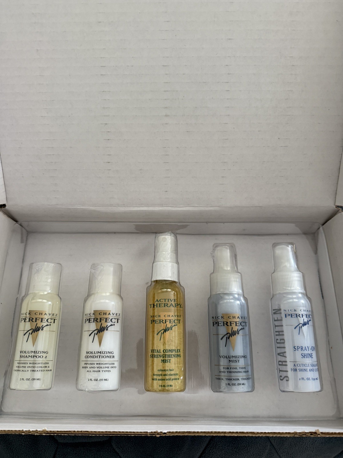 Nick Chavez Volumizing Kit 5 - 2 oz. Bottles - NEW Nick Chavez Volumizing Kit 5 - 2 oz. Bottles - NEW