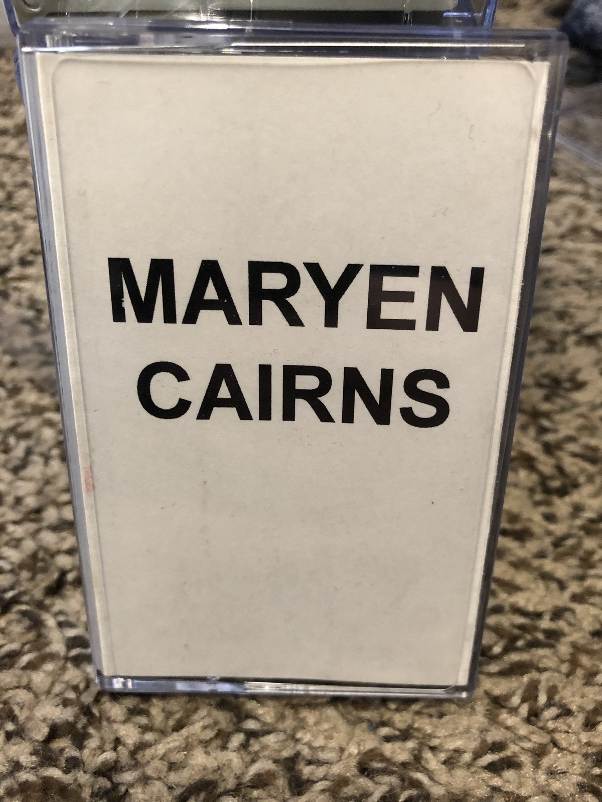 Cassette MARYEN CAIRNS self-titled - 1993 - BRITISH FOLK POP - Kate Bush - RARE Cassette MARYEN CAIRNS self-titled - 1993 - BRITISH FOLK POP - Kate Bush - RARE