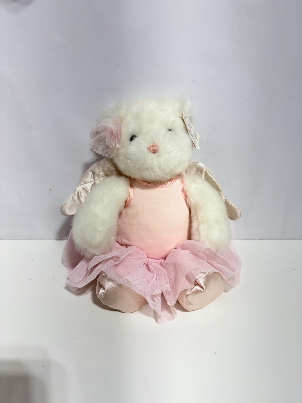 GUND Victoria\'s Secret White Angel Ballerina Teddy Bear 13” NEW w/ TAGS GUND Victoria\'s Secret White Angel Ballerina Teddy Bear 13” NEW w/ TAGS