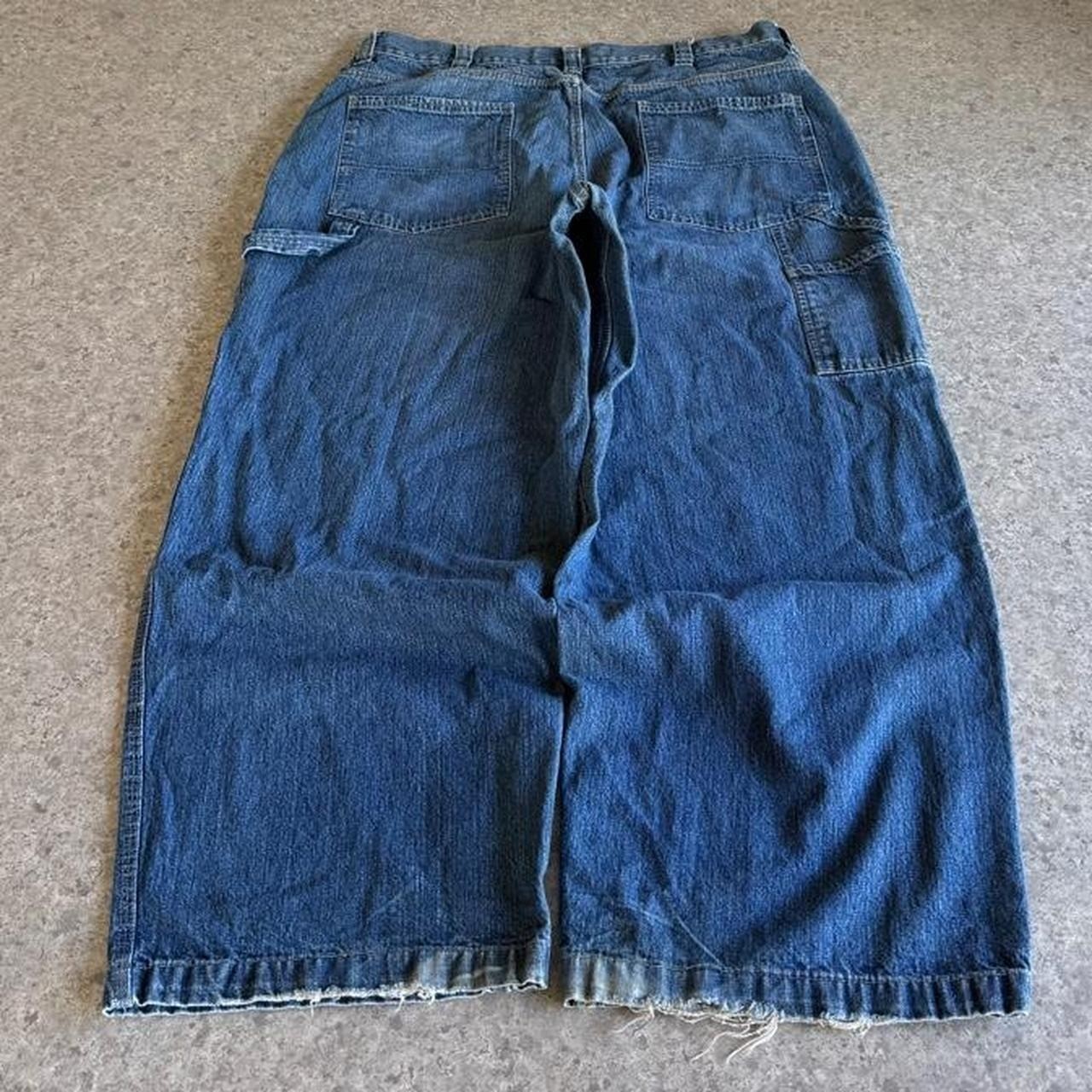 Vintage Y2K Baggy Skater Carpenter Jeans Blue Wide Leg 36x29 10 Inch Opening Vintage Y2K Baggy Skater Carpenter Jeans Blue Wide Leg 36x29 10 Inch Opening