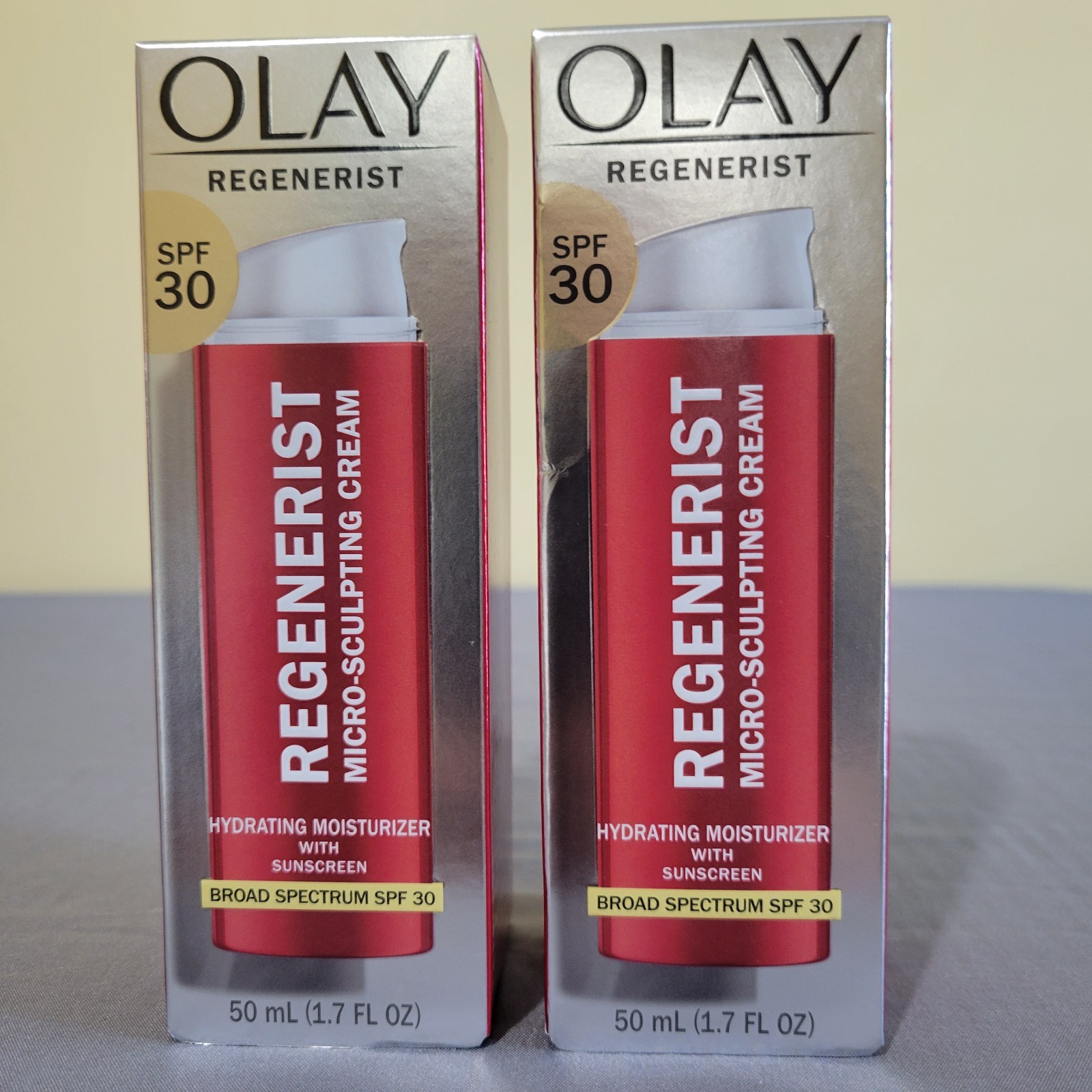 2pk. Olay Regenerist Micro-Sculpting Cream SPF 30 Hydrating Treatment 1.7 oz 2pk. Olay Regenerist Micro-Sculpting Cream SPF 30 Hydrating Treatment 1.7 oz