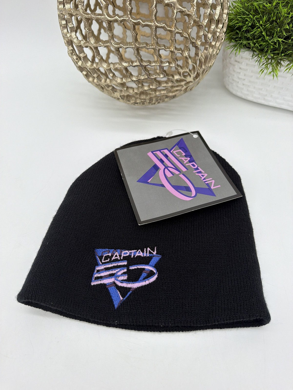 Disney Parks Captain EO Beanie Featuring Michael Jackson Embroidered Logo NWT Disney Parks Captain EO Beanie Featuring Michael Jackson Embroidered Logo NWT