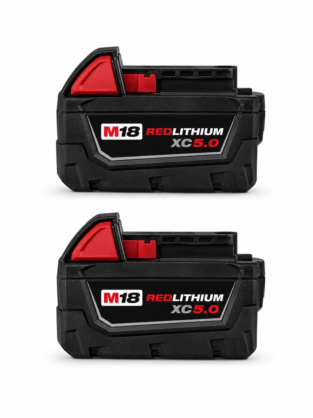 Milwaukee genuine 48-11-1850 M18 REDLITHIUM XC5.0 Extended Capacity Battery 2-PK