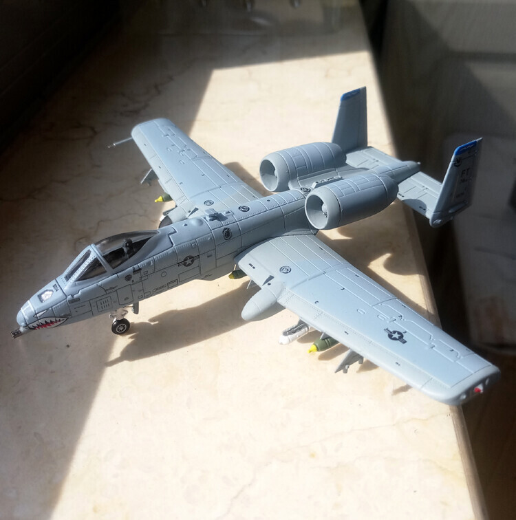 S14 1/144 US Air Force A10 A-10C Thunderbolt II Attack Aircraft Alloy Model Gift S14 1/144 US Air Force A10 A-10C Thunderbolt II Attack Aircraft Alloy Model Gift