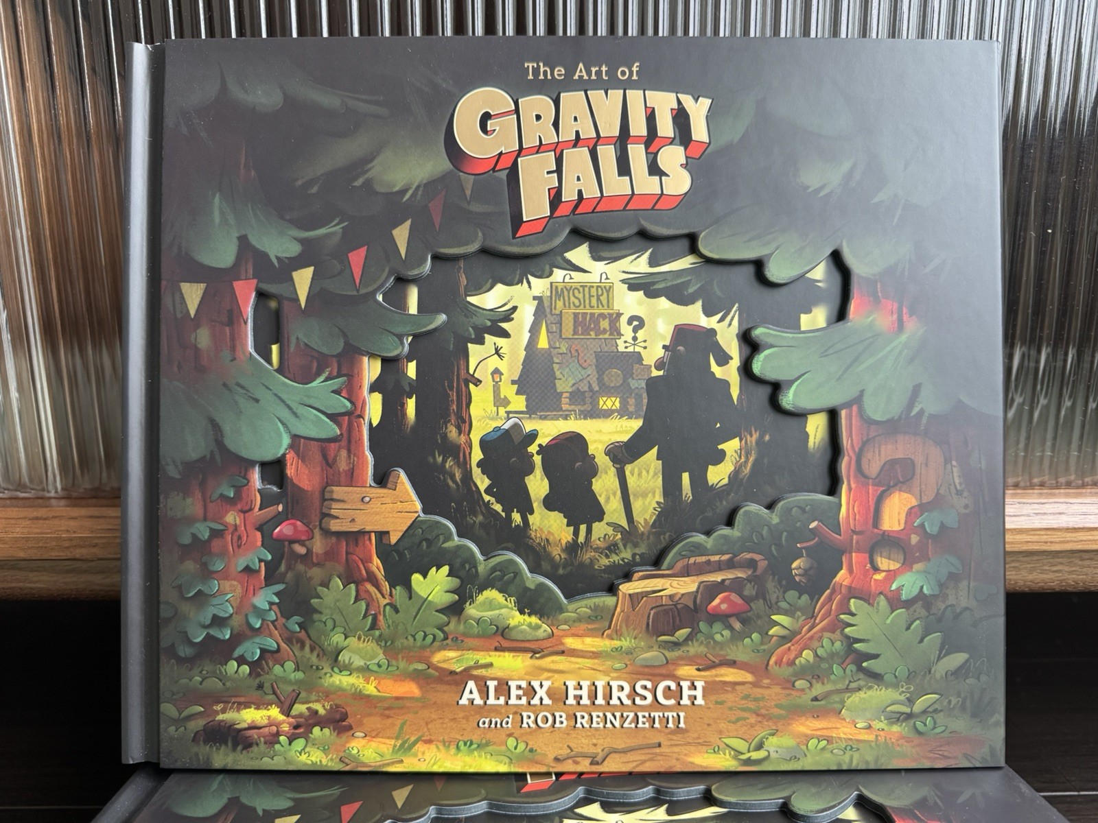 The Art of Gravity Falls | SIGNED BY ALEX HIRSCH | Books-A-Million IN HAND