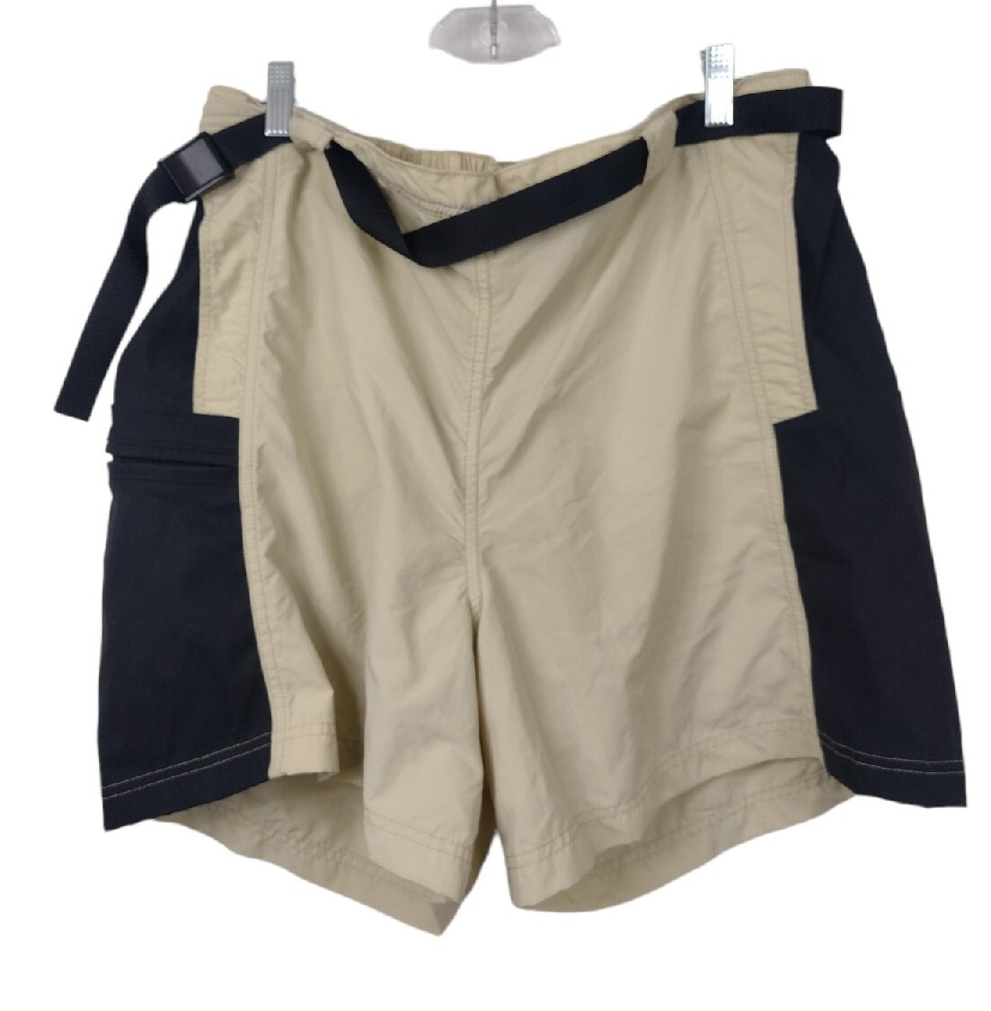 Women\'s LL Bean Belted Comfort Cycling Light Brown Shorts XL Women\'s LL Bean Belted Comfort Cycling Light Brown Shorts XL