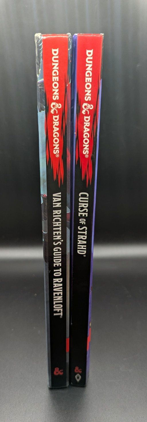 D&D 5e Ravenloft Horror Bundle - Curse of Strahd + Van Richten\'s Guide 1st Print