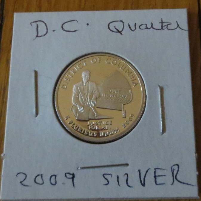 2009 S D.C. and Puerto Rico 2 Silver Proof Quarter Gem Proof 90% Silver 2009 S D.C. and Puerto Rico 2 Silver Proof Quarter Gem Proof 90% Silver