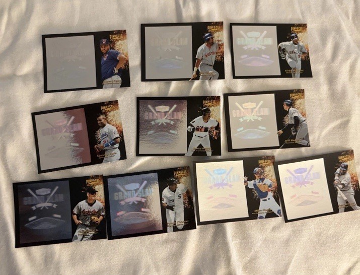 1996 Pinnacle Denny\'s Grand Slam Holograms 10 Card Full Set