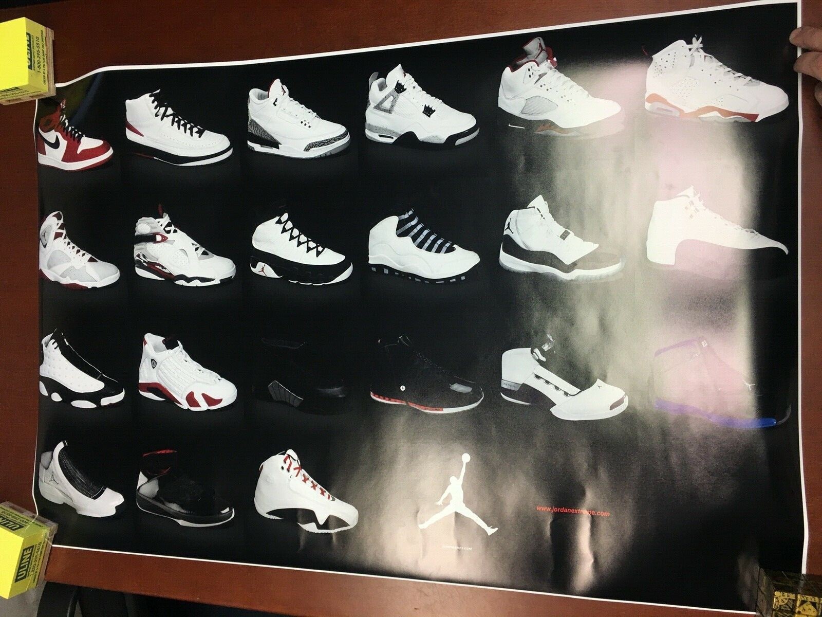 HISTORY OF AIR JORDAN POSTER 24x36 Nike HISTORY OF AIR JORDAN POSTER 24x36 Nike