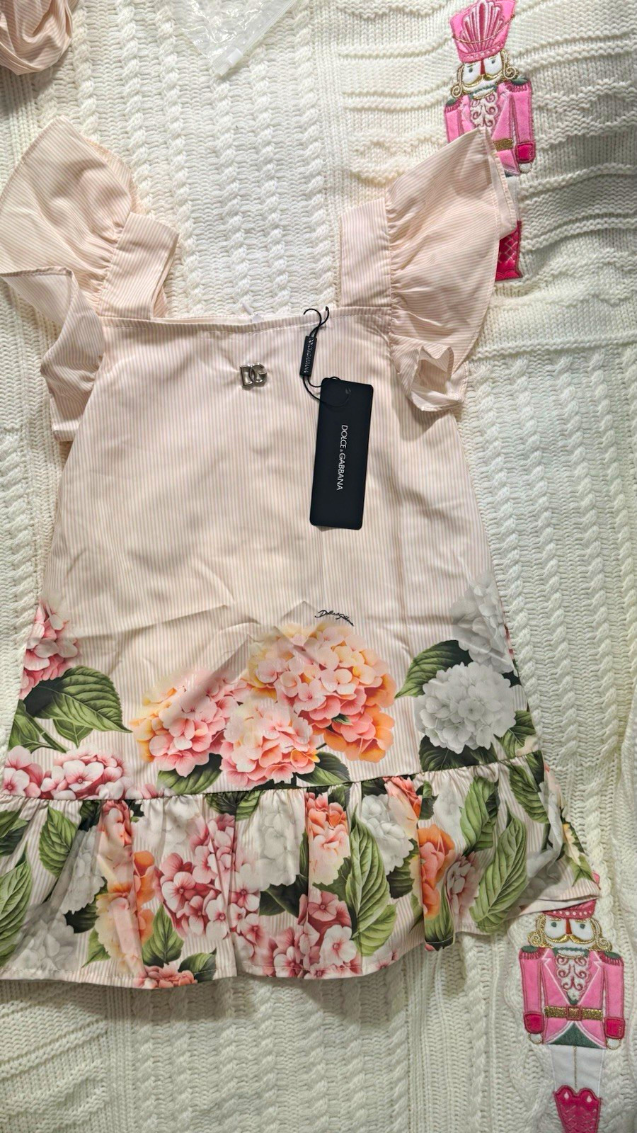 Dolce & Gabbana Girls 3-Pc Pink Floral Dress Bloomer Headband Set 18-24 month Dolce & Gabbana Girls 3-Pc Pink Floral Dress Bloomer Headband Set 18-24 month