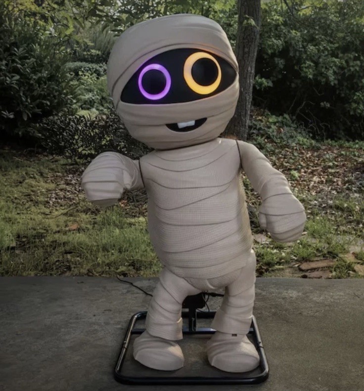 Haunted Living 2.7-Ft Motion Activated Dancing Mummy Animatronic Animated 2026 Haunted Living 2.7-Ft Motion Activated Dancing Mummy Animatronic Animated 2026