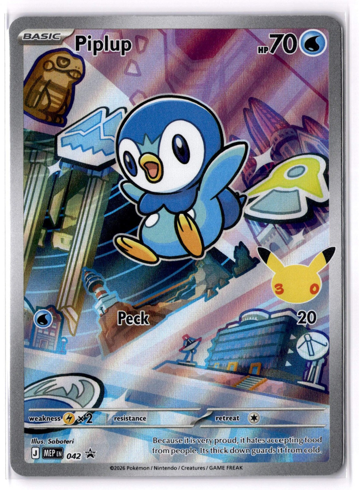 Piplup Promo ME: Mega Evolution Promo 042 NM Piplup Promo ME: Mega Evolution Promo 042 NM