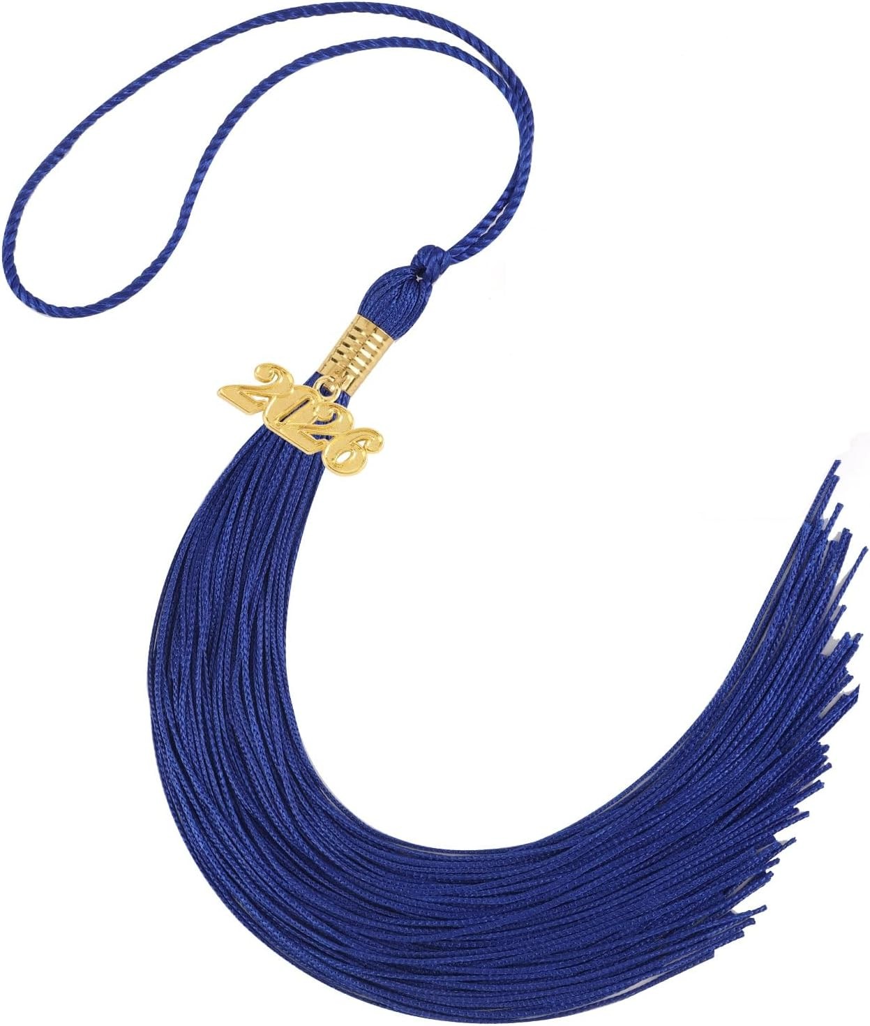Royal Blue), 2026 Tassel Graduation 9 Inch Grad Cap Tassel with 2026 Gold Charm